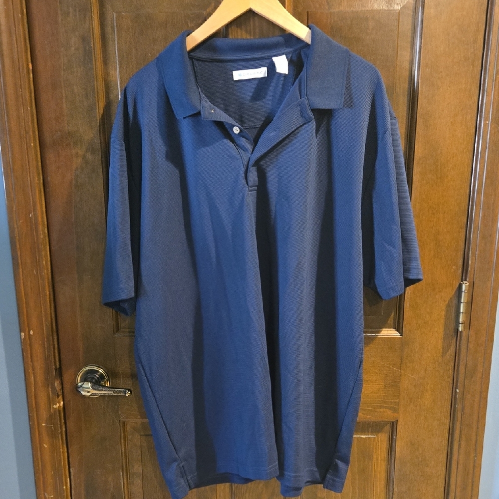 Cubavera Navy Polo Shirt